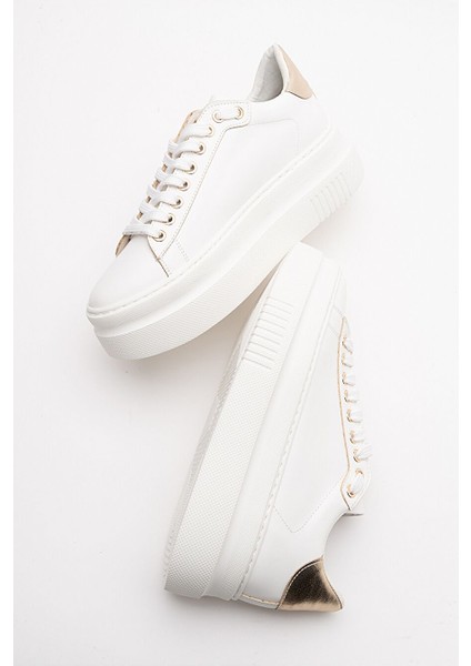 Beyaz Kadın Sneaker 223-01 indirimleri