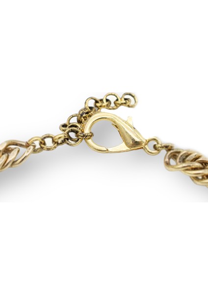 Unıq Altın Kaplama Choker Kolye
