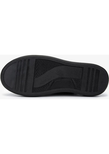 Siyah Kadın Deri Sneaker 352 938-1 Bn Ayk SK24-25