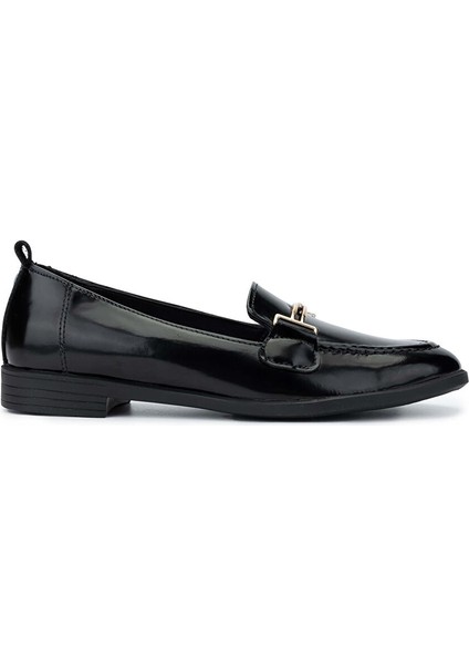 Bordo Kadın Deri Loafer 1062 01 Bn Ayk SK24-25