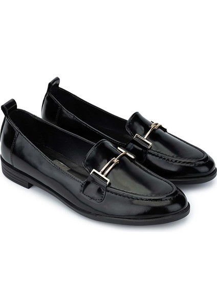 Bordo Kadın Deri Loafer 1062 01 Bn Ayk SK24-25 fiyatları