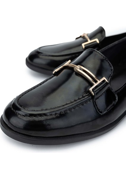 Bordo Kadın Deri Loafer 1062 01 Bn Ayk SK24-25 modelleri