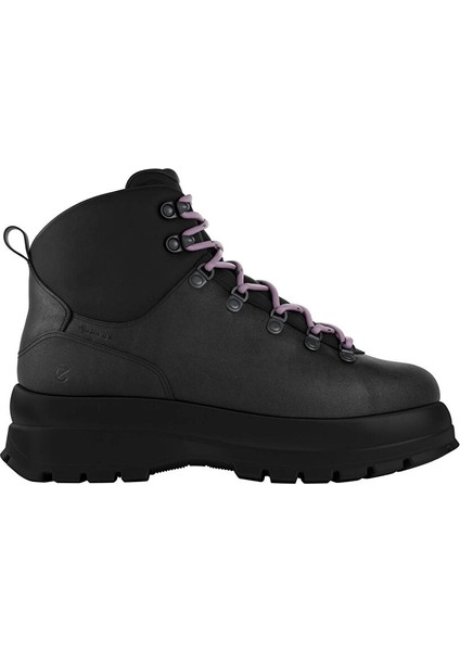 Siyah Kadın Deri Bot Ecco Track 30 W Black
