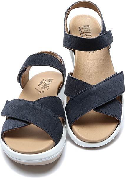 Maira 08 Ac-Kifidis Kadın Anatomik Nubuk Sandalet 36-41