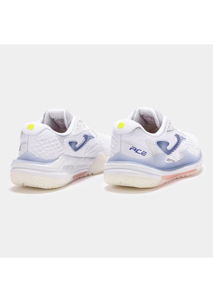 Ace Kadın Beyaz Toprak & Sert Kort Tenis Ayakkabısı TACLS2502AC