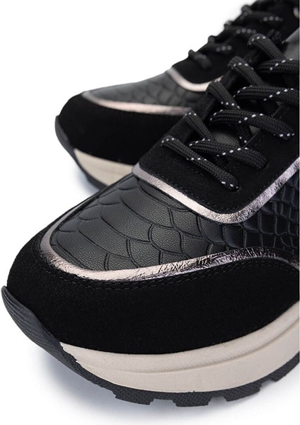Kadın Suni Deri Siyah Sneakers & Spor Ayakkabı modelleri