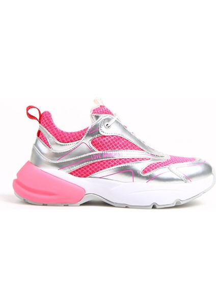 Pembe-Gümüş Kadın Sneaker JA15025G1GIQ460A