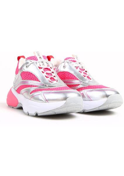 Pembe-Gümüş Kadın Sneaker JA15025G1GIQ460A fiyatları