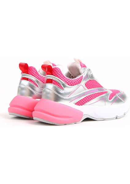 Pembe-Gümüş Kadın Sneaker JA15025G1GIQ460A modelleri