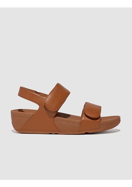 Lulu Adjustable Fv8 Hakiki Deri Taba Kadın Sandalet