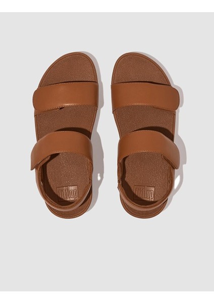 Lulu Adjustable Fv8 Hakiki Deri Taba Kadın Sandalet