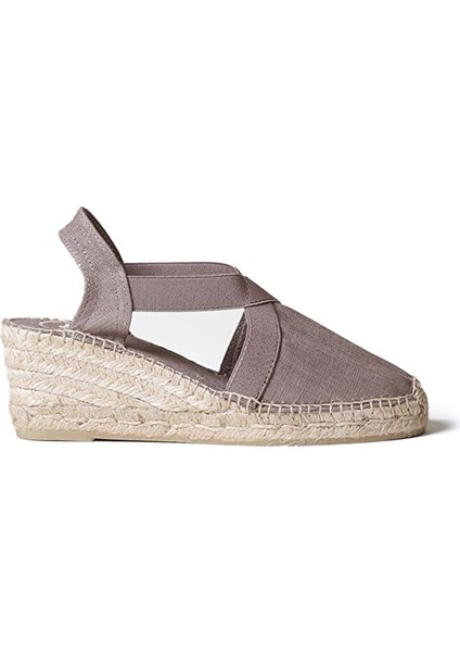 Kadın Sandalet Ter Toni Pons Elactic Linen Taupe