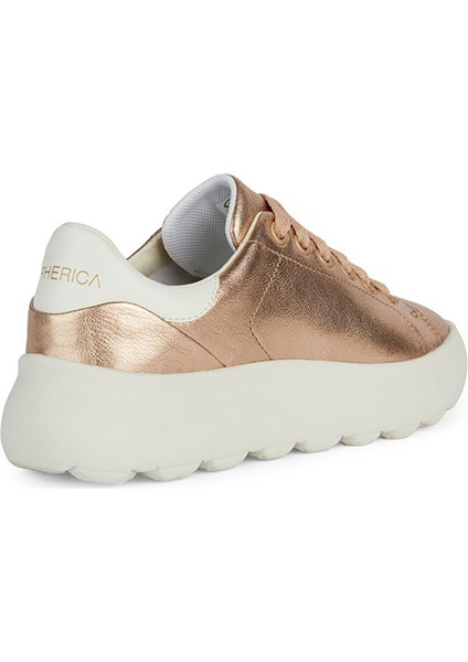 Altın Kadın Deri Sneaker D Spherıca Ec4.1 C