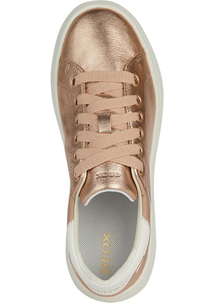 Altın Kadın Deri Sneaker D Spherıca Ec4.1 C