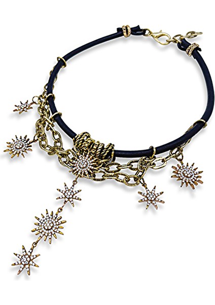 Starry Deri Kolye