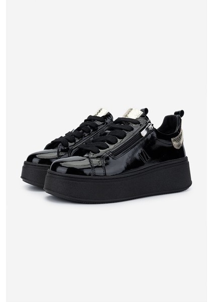 Kadın . Siyah/gold Sneakers & Spor Ayakkabı indirimleri