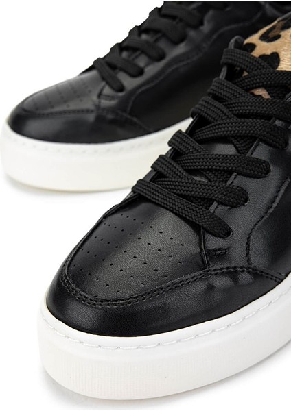 Kadın Suni Deri Siyah Sneakers & Spor Ayakkabı fırsatları