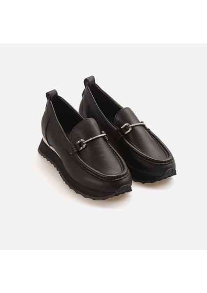 Bordo Kadın Deri Loafer 242TCK884 971 modelleri