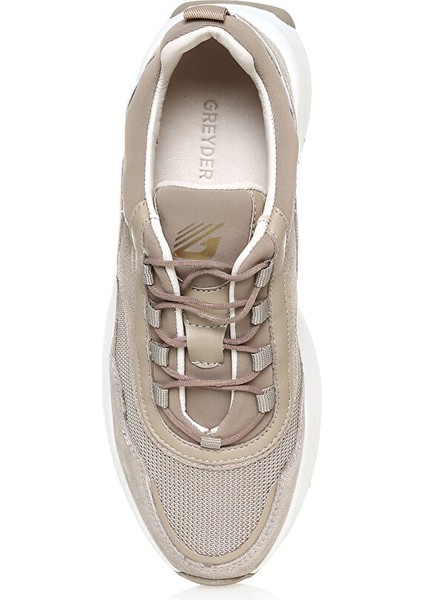 Koyu Bej Kadın Sneaker 2K2SA31313