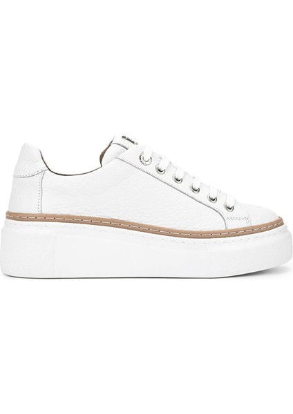 Kadın Hakiki Deri Beyaz Sneakers & Spor Ayakkabı
