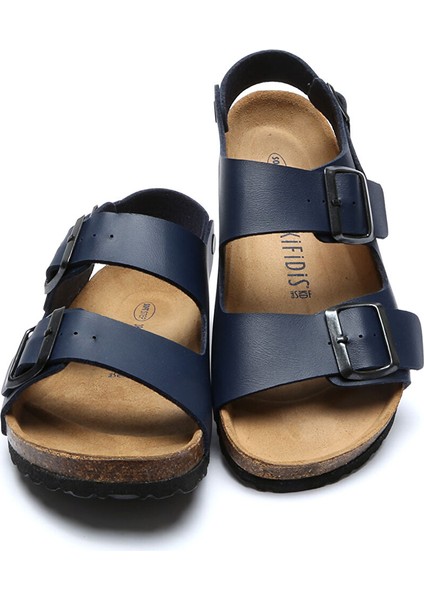 K10233SK Kifidis Soft Step Kadın Mantar Çift Bant Sandalet 36-40