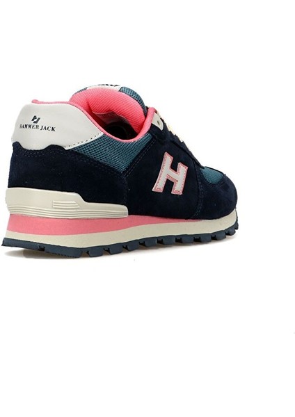 Lacivert-Pembe Kadın Sneaker 9655 modelleri