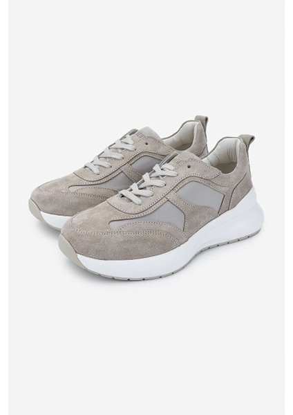 Siyah Kadın Süet Sneaker 1050 05 Bn Ayk SK24-25