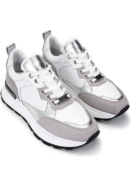 Kadın Hakiki Deri Gri Süet Sneakers & Spor Ayakkabı fiyatları