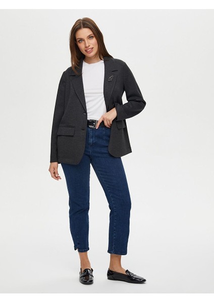 Örme Rahat Form Blazer Ceket S25CKT045