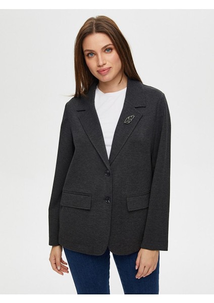 Örme Rahat Form Blazer Ceket S25CKT045