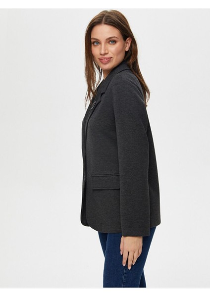 Örme Rahat Form Blazer Ceket S25CKT045