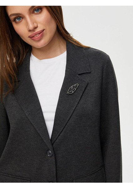 Örme Rahat Form Blazer Ceket S25CKT045