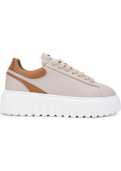 Kadın Deri/suni Nude Sneakers & Spor Ayakkabı
