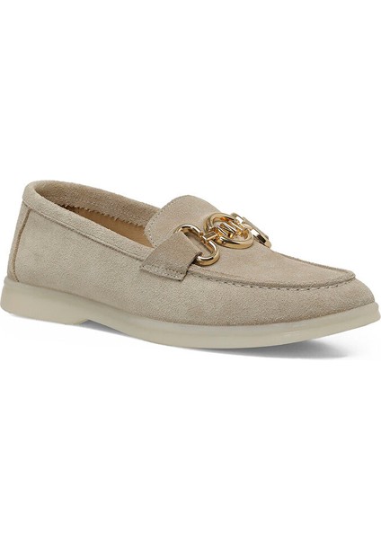 Yalıssa 5fx Bej Kadın Loafer