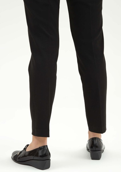 Siyah Kadın Loafer 611 E4340-03 Bn Ayk