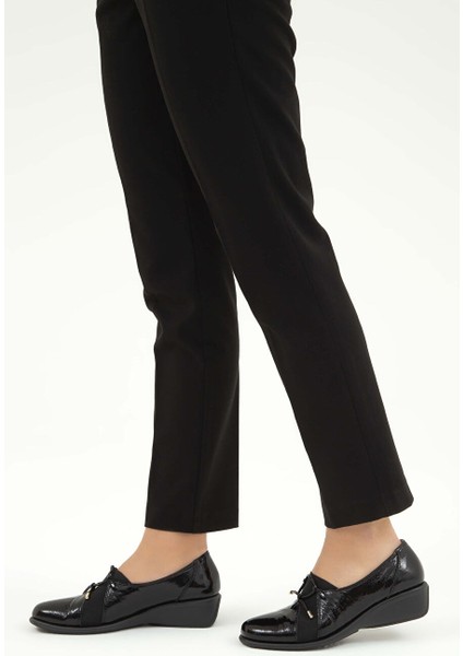 Siyah Kadın Loafer 611 E4340-03 Bn Ayk