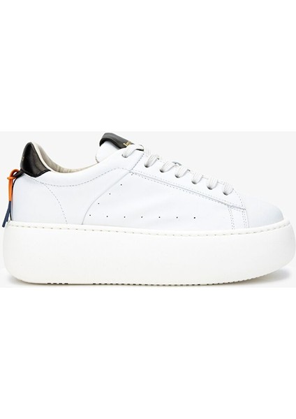 Kadın Hakiki Deri Beyaz Sneakers & Spor Ayakkabı