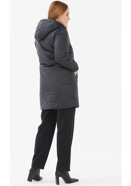 Lacivert Kadın Mont 22KSL6008 fırsatları
