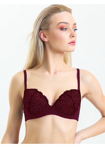 Bordo Destekli Sütyen 2685