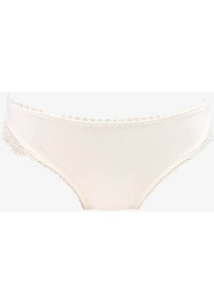 Ekru Kadın Bikini Külot 440