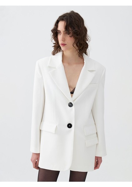 Vatkalı Blazer Ceket