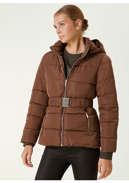 Kahverengi Kadın Mont 1089369