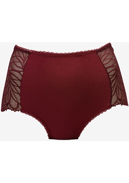 Bordo Kadın Bikini Külot 586