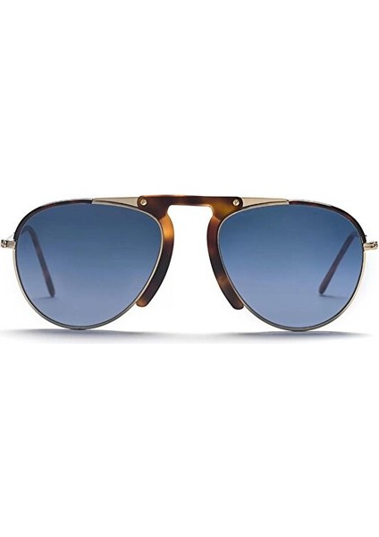 Zeraf Gold / Havana Maculato 02 // Blue Hd Unisex Güneş Gözlüğü modelleri