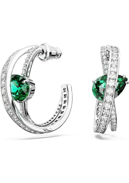 5665334 Swarovski Küpe Hyperbola:pe Hoop Gre/rhs