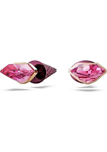 5680712 Swarovski Küpe Lucent:pe Stud Spıke Pear Ros/mıx