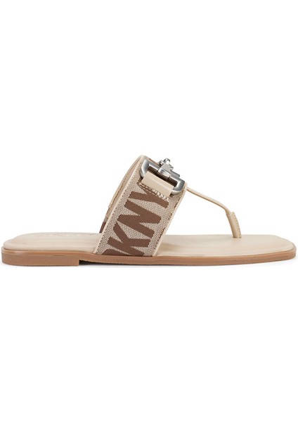 Bej Kadın Terlik Horızon - Flat Thong Sandal