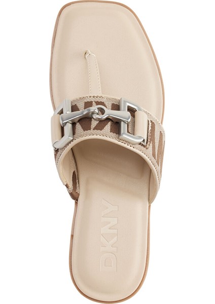 Bej Kadın Terlik Horızon - Flat Thong Sandal modelleri