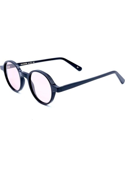 Reunion Unisex Pink Black 01 // Pink Photochromic