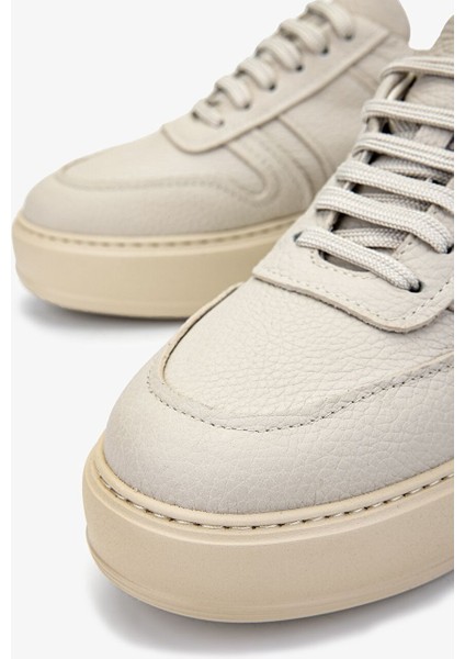 Siyah Kadın Deri Sneaker 1011 6626 Bn Ayk SK24-25